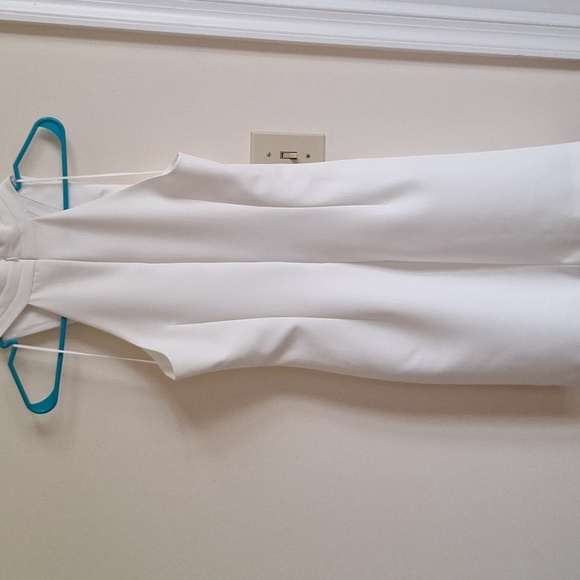 Milly White Structured Sleeveless Dress Size 2 - Picture 7 of 7